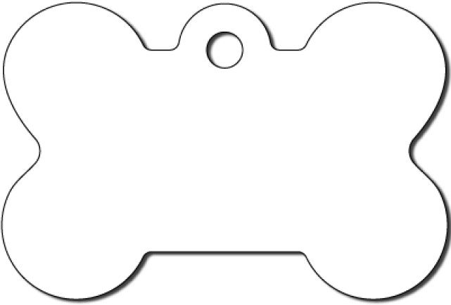 Bones Clipart Dog Tag - Dog - (640x480) Png Clipart Download