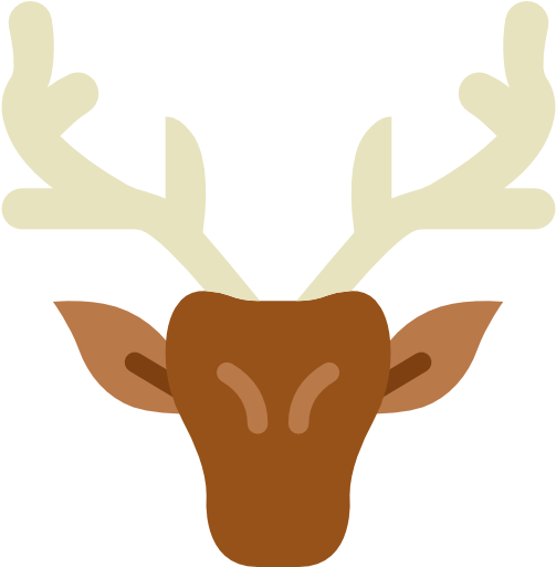 Deer 1 Icon - Drawing - (512x512) Png Clipart Download