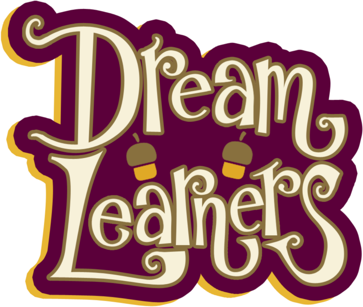 Dream for Learners. Creative logos Learning Center.