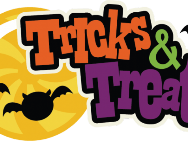 Trick Or Treat Clipart Svg - Trick Or Treat Word - Full Size PNG ...