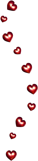 Hearts ♥ ♥♥♥♥ ❤ ❥❤ ❥❤ ❥♥♥♥♥ - Tubes Déco St Valentin En Png - (252x800) Png  Clipart Download