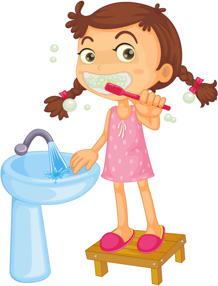 Banheiro & Banho E Etc - Taking Care Of Your Body Clipart - (759x1024 ...