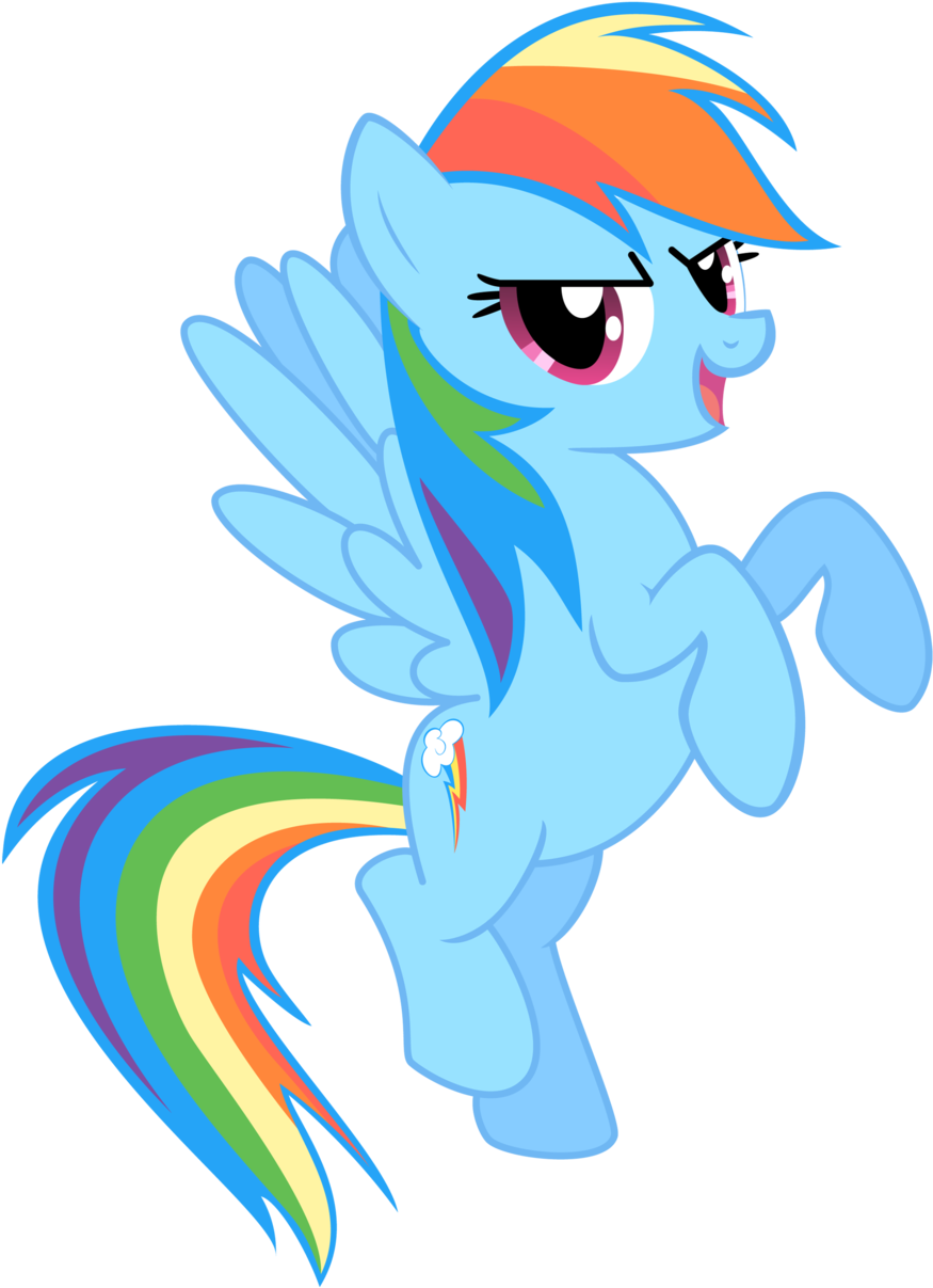 My Little Pony Rainbow Dash - (900x1260) Png Clipart Download