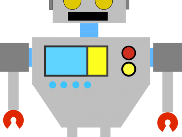 Science Fiction Clipart Robot - Clip Art (640x480)