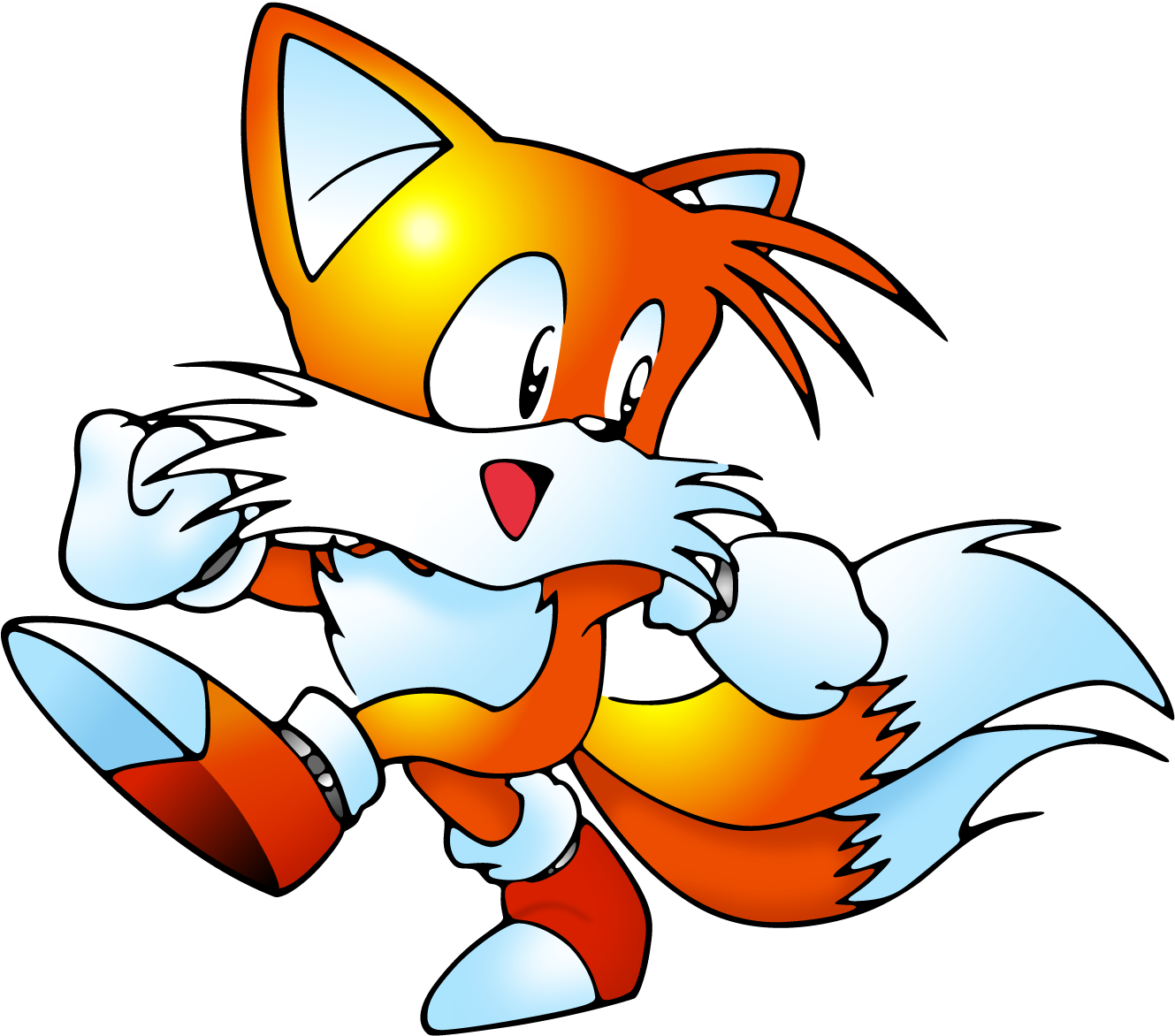 Tails running