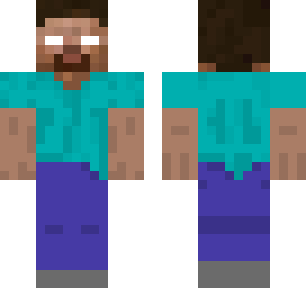 Minecraft skins herobrine