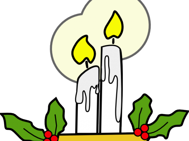 Candles Clipart Candlelight Service - Candles Clipart Candlelight Service (640x480)