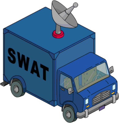 Tapped Out Swat Van - Tapped Out Swat Van (387x398)