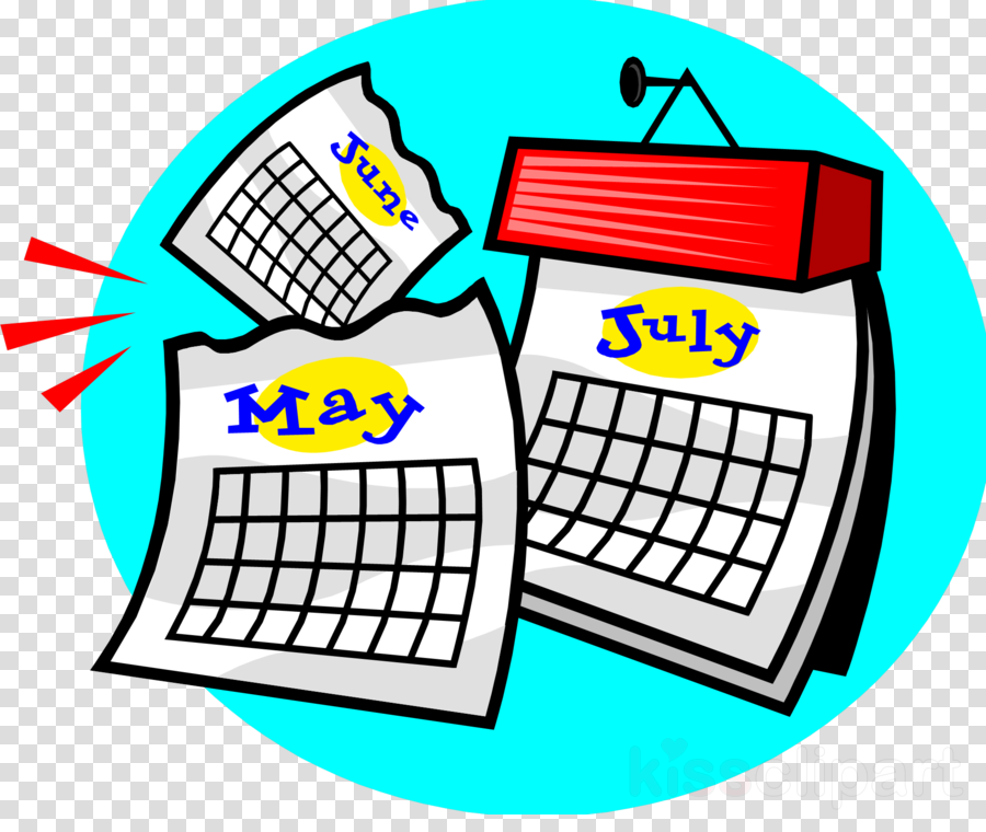 Months Passing Clipart Calendar Month Greeting & Note Months Passing