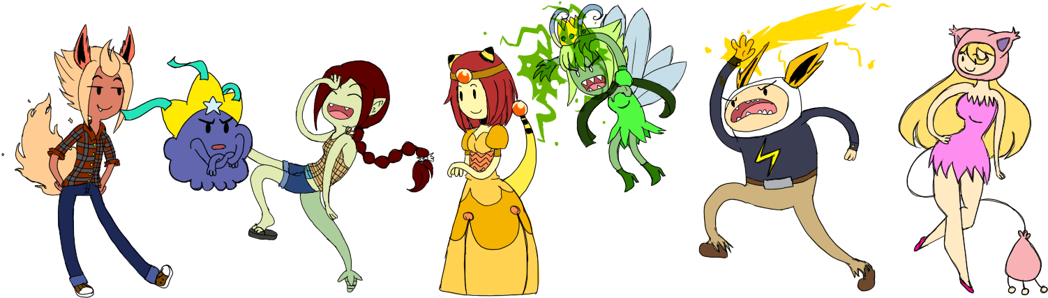 Poke Line Up By Melonfluff - Poke Line Up By Melonfluff (1700x450)