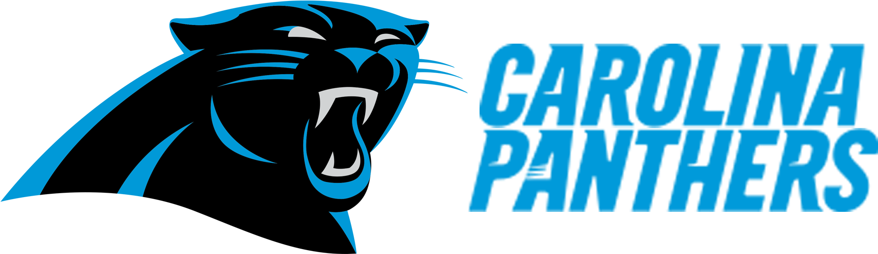 Carolina Panther Clipart - Carolina Panthers Logo Png - (1894x668) Png ...