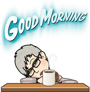 Funny Morning Coffee Clipart - Funny Morning Coffee Clipart - (398x398) Png...