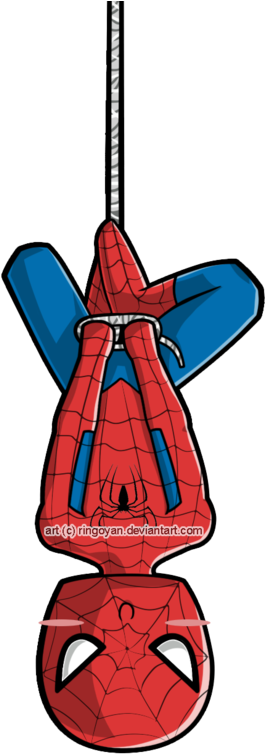 Spiderman By Ringoyan - Cute Spider Man Png - Full Size PNG Clipart ...