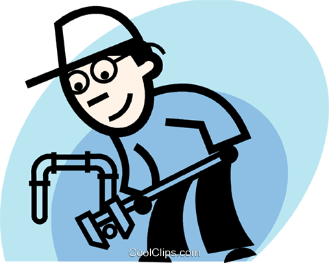 Plumbers Royalty Free Vector Clip Art Illustration - Plumbers Royalty ...