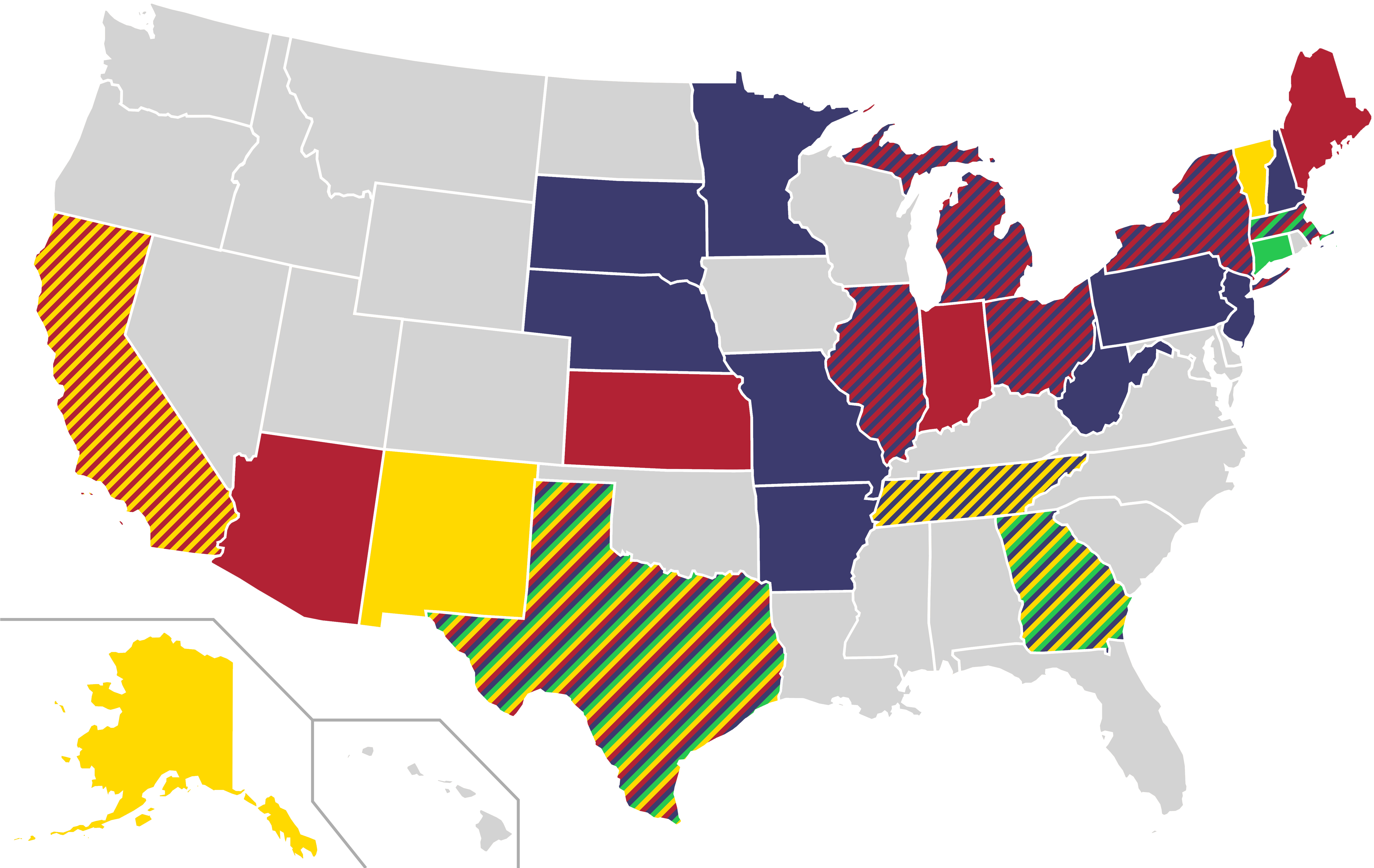 Map Of Republican States - Map Of Republican States - Full Size PNG ...