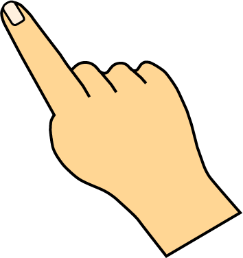 Указательный пальчик. Палец мультяшный. Пальчик указательный. Указательный палец нарисованный. Рука мультяшная.