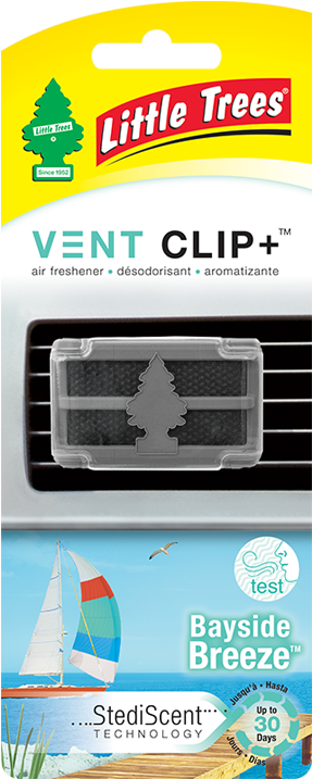 Car Freshner Vent Clip Bayside Breeze - Car Freshner Vent Clip Bayside Breeze (800x800)