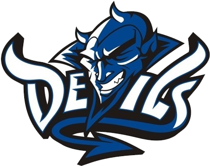 Go Blue Devils - Red Devil Logo - Full Size PNG Clipart Images Download