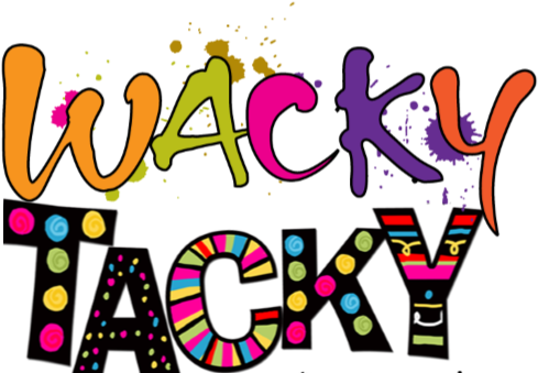 Image Result For Wacky Clothes Clipart - Wacky Tacky Day Sign - Full ...