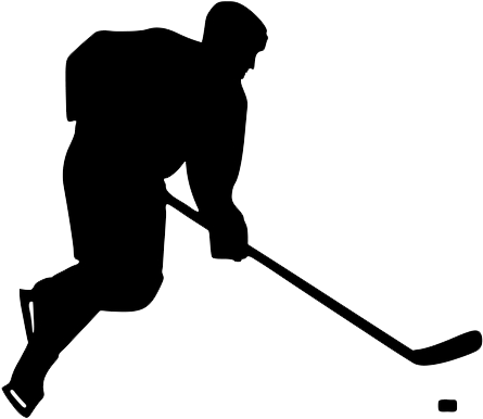 Hockey Clipart 65441 - Hockey Silhouette Png - (480x480) Png Clipart ...