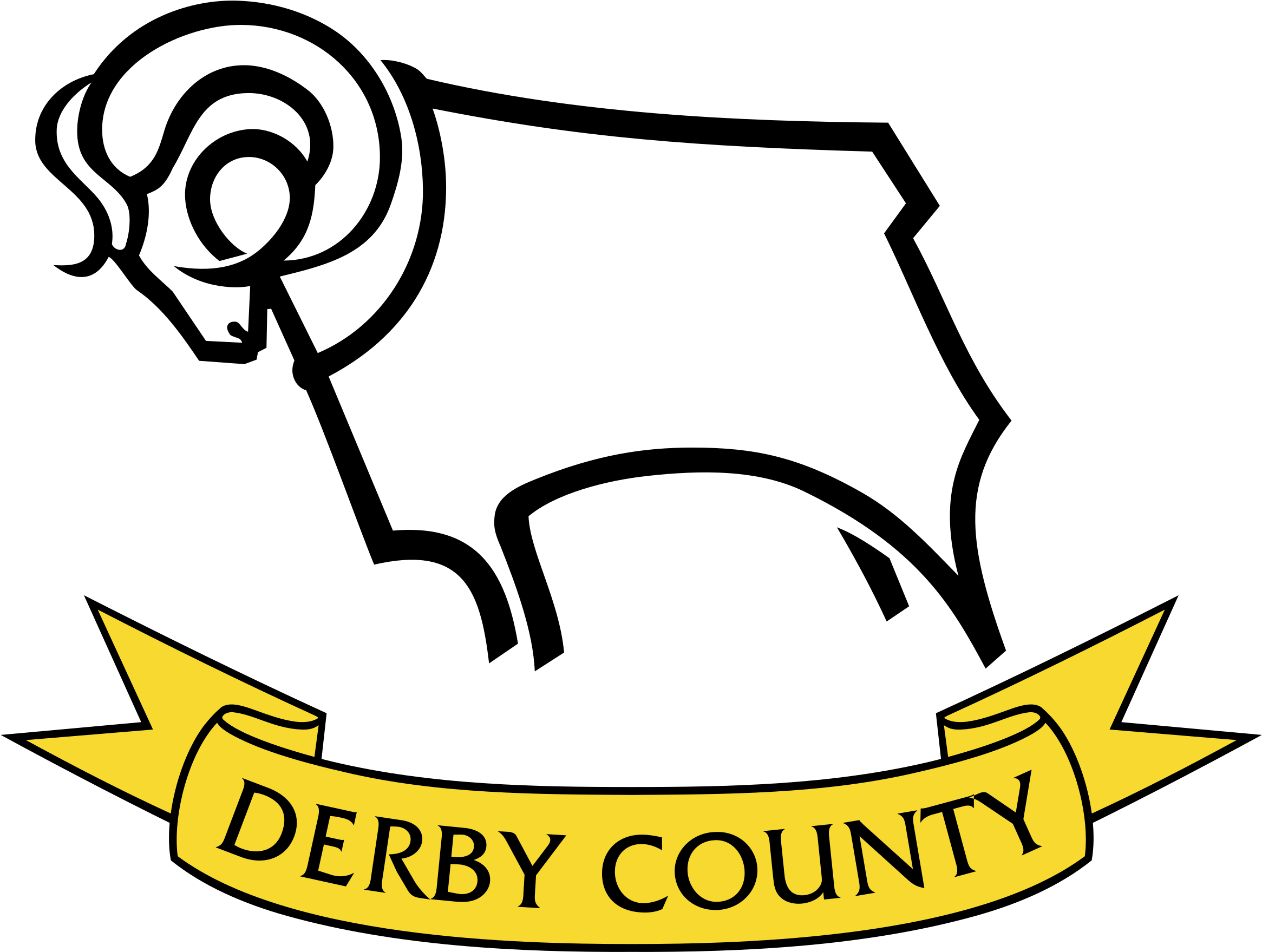 Дерби футбольный клуб. Дерби Каунти логотип. Derby County футбольный клуб. Derby County эмблемы. Футбольное дерби логотип.