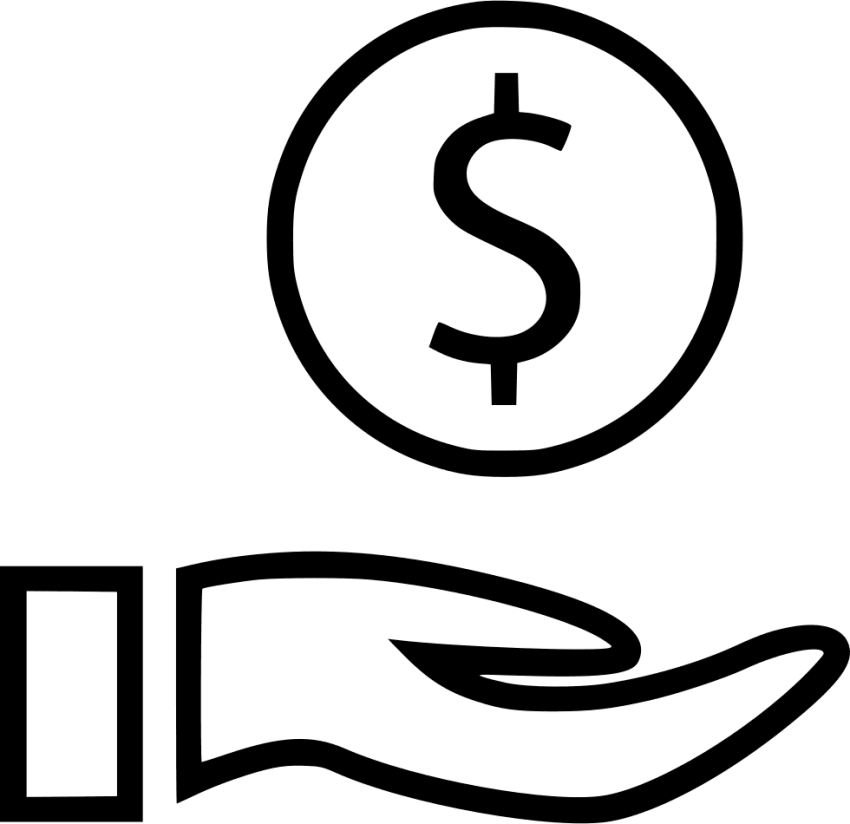 Free Png Download Hand With Dollar Sign Png Images - Hand Dollar Sign 