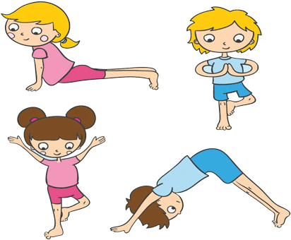 Drawn Farm Bachpan - Yoga Per Bambini - (500x400) Png Clipart Download