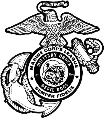 Marine Corps Logo Clipart - Marine Corps League Devil Dogs - Full Size ...