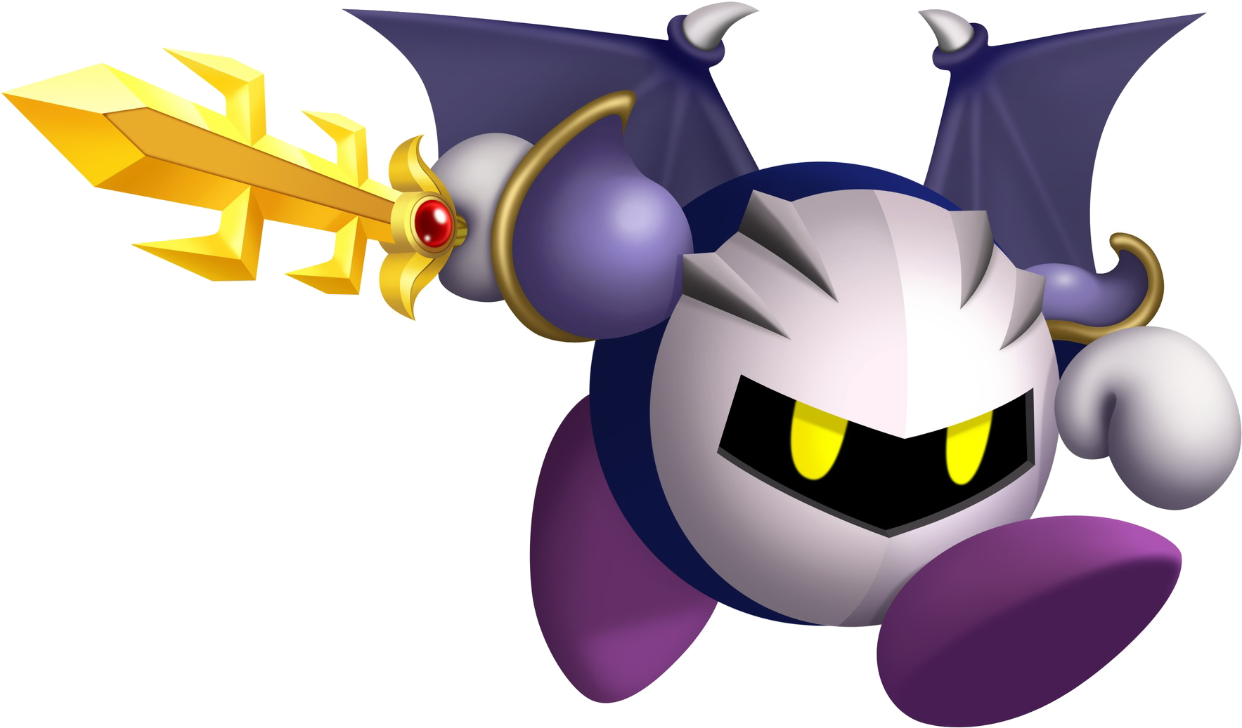 Meta Knight - Meta Knight Return To Dreamland - (1822x1078) Png Clipart ...