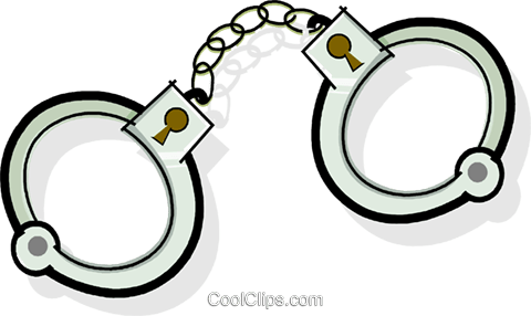 Handcuffs Royalty Free Vector Clip Art Illustration Handschellen Png 480x286 Png Clipart Download