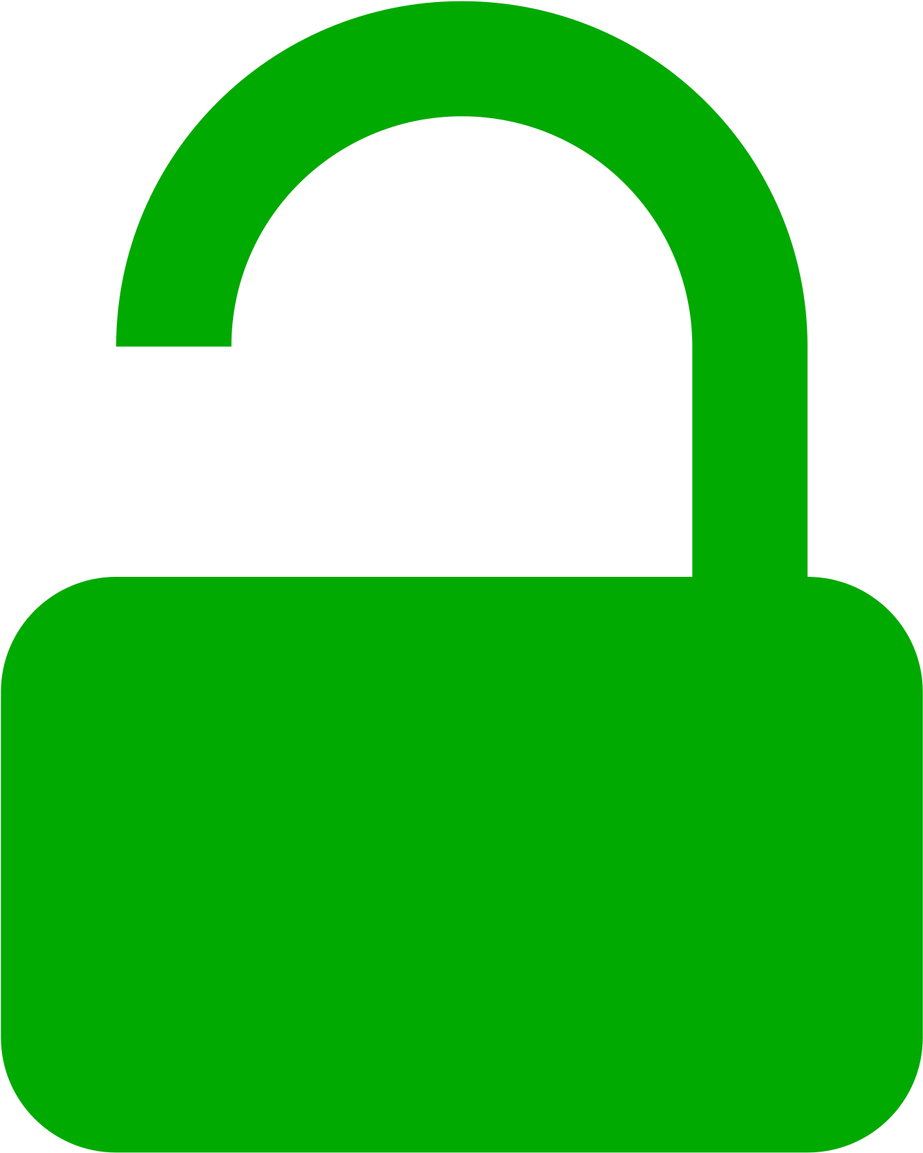 Green lock