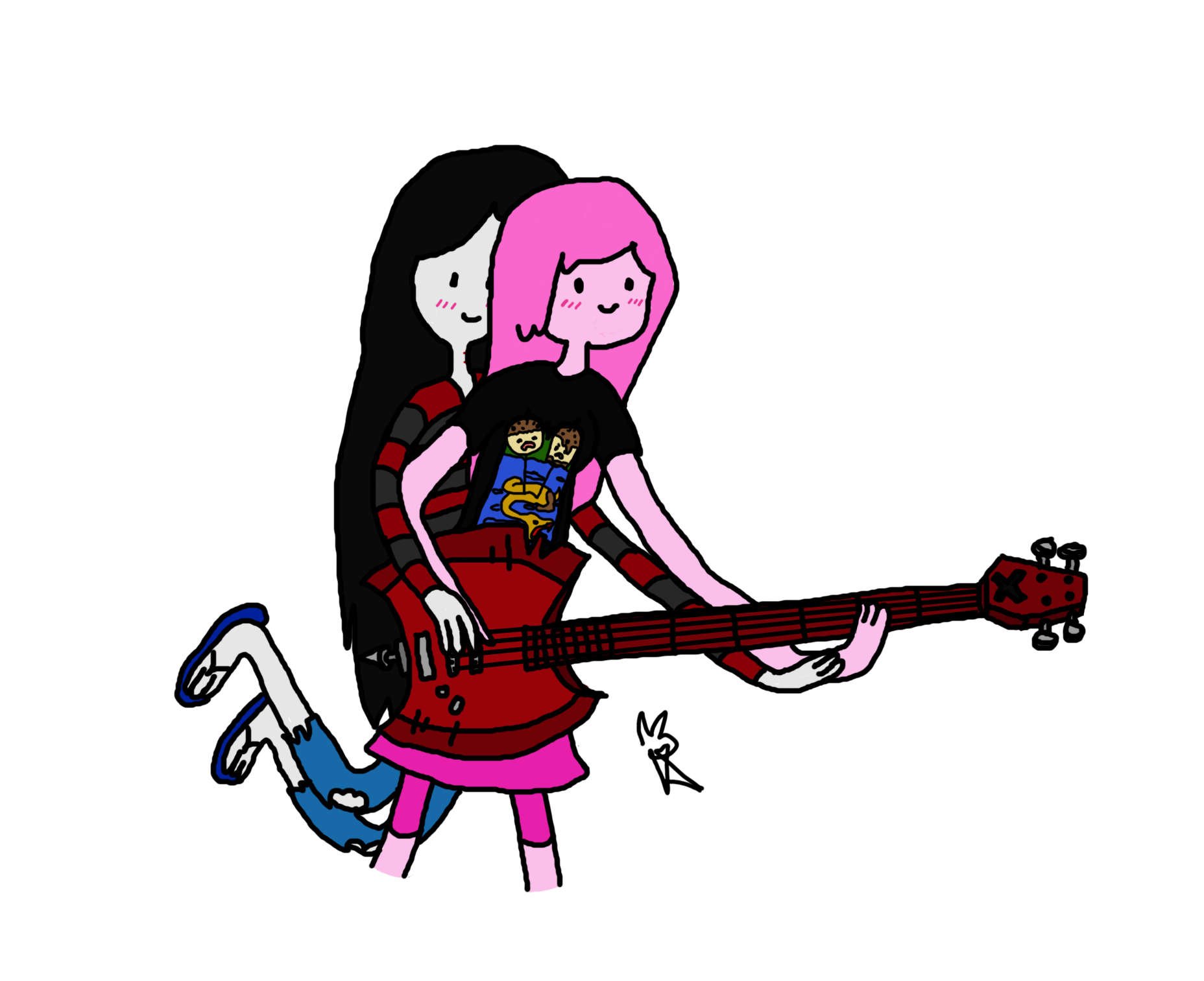 Marceline lil god. Марселин. Марселин фан арт. Бас Марселин. Отец Марселин.