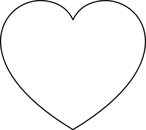 Empty Heart Png - (512x456) Png Clipart Download