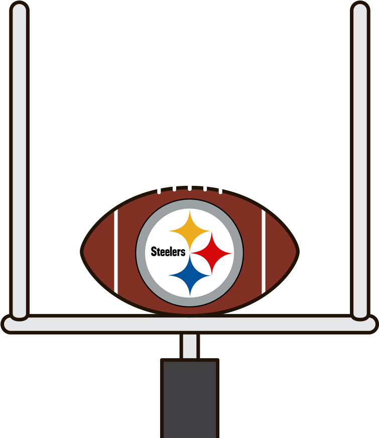 The Pittsburgh Steelers Put Up A Season-high 40 Points - Circle (1000x1050)