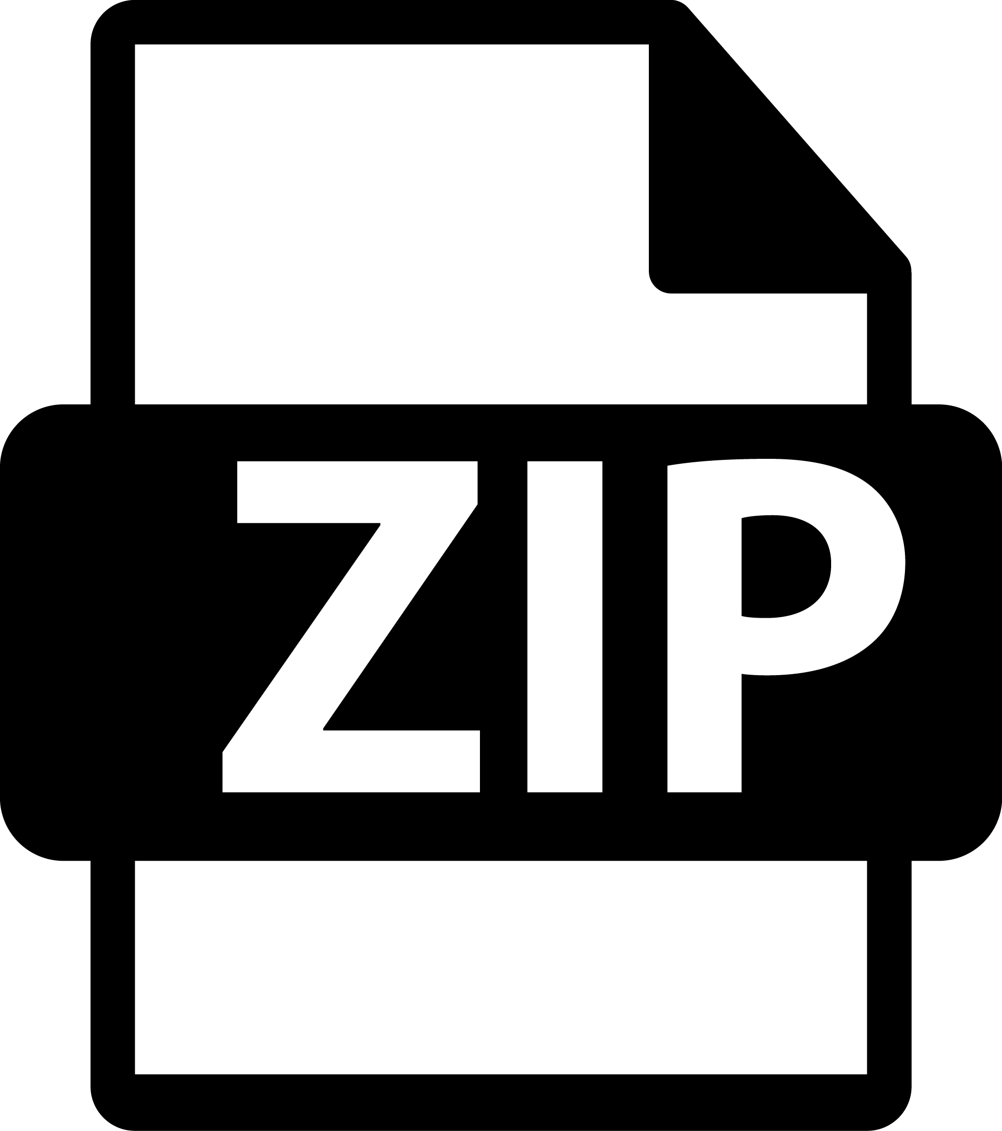 Zip file format