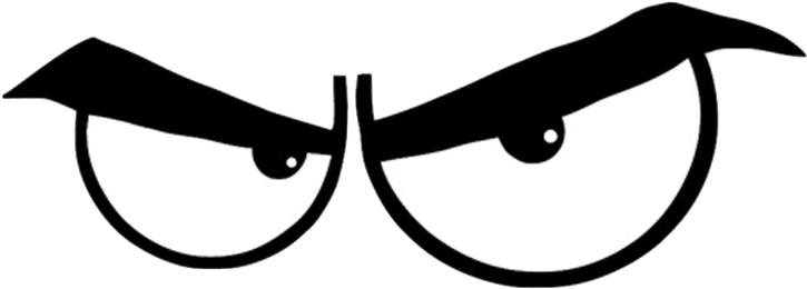 Mean Eyes Png - Angry Eyes - Full Size PNG Clipart Images Download