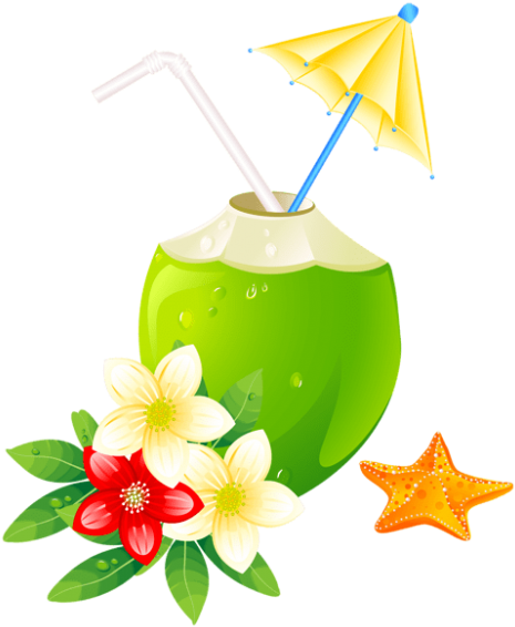 Free Png Download Summer Exotic Coctail Clipart Png - Summer Vacation ...