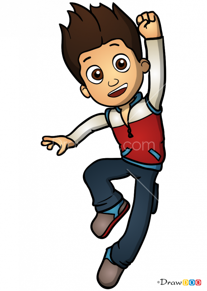 Paw Patrol Ryder Png - Draw Ryder From Paw Patrol - (665x934) Png ...