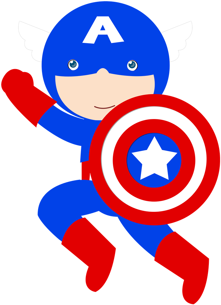 Hero Clipart American Hero - Superhero Embroidery - (900x1077) Png ...