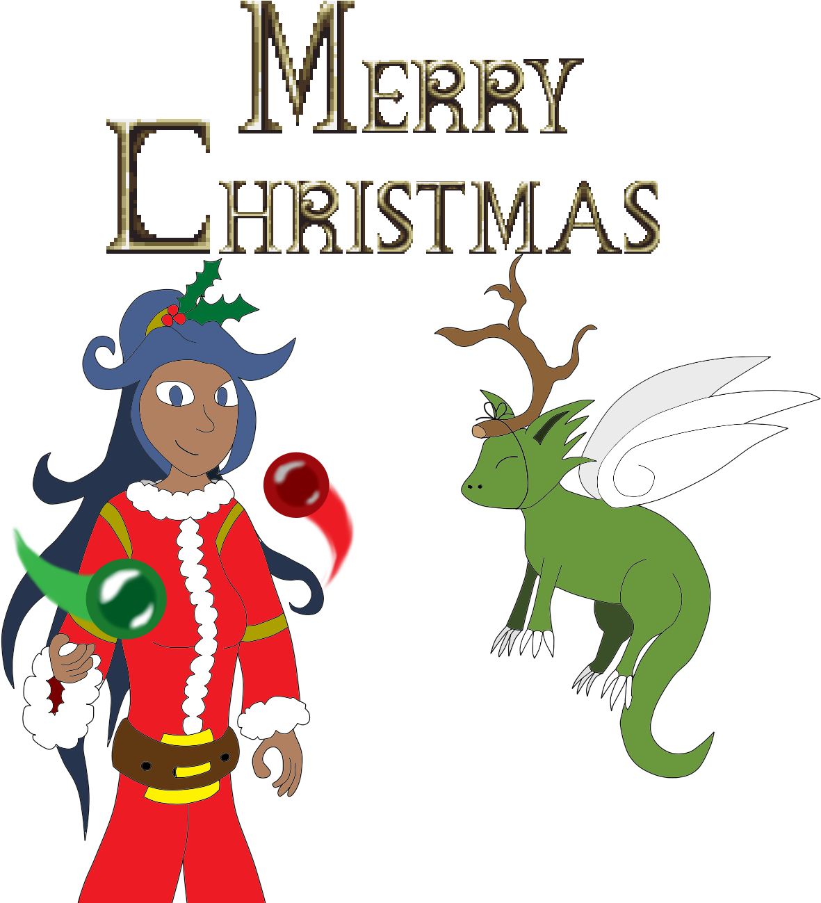 Do Not Open Until Christmas - Cartoon - (1267x1350) Png Clipart Download