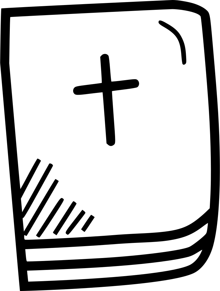 Religion Clipart Holy Book - Cross (740x980)
