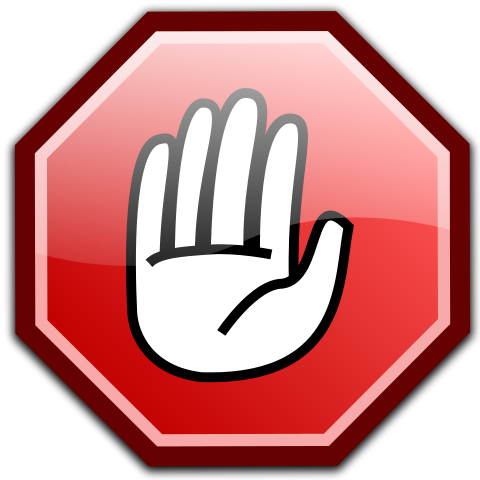 Federal Judge Stops U - Stop Sign Hand Png - Full Size PNG Clipart ...