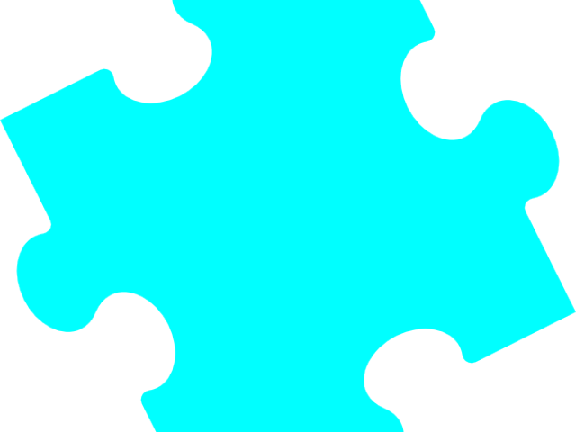 Pastel Clipart Teal - The Missing Piece (640x480)