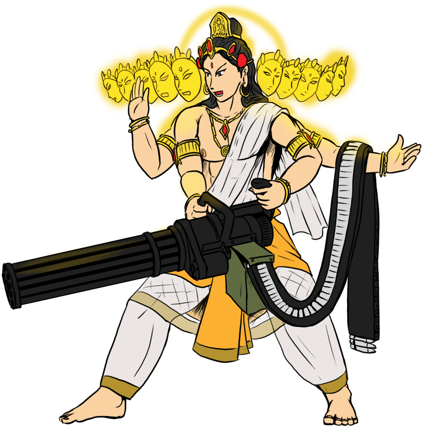 The Avalokitesvara Bullets By Vachalenxeon - Cartoon (894x894)