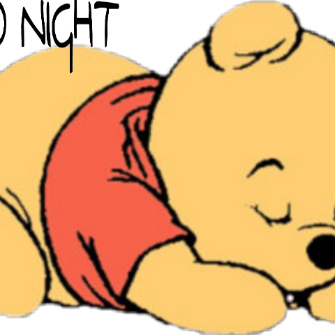 Sleeping Winnie The Pooh Png - (480x480) Png Clipart Download