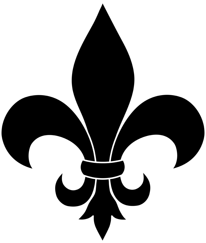 Clip Art Fleur De - Flor De Lis - Full Size PNG Clipart Images Download