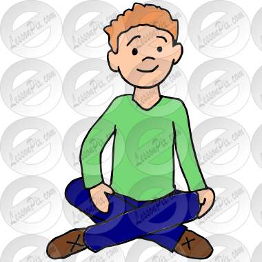 Sit Picture Boy Sitting Criss Cross Clip Art X Png Clipart Download