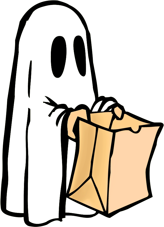 Ghost5 129 Kb - Halloween - Full Size PNG Clipart Images Download