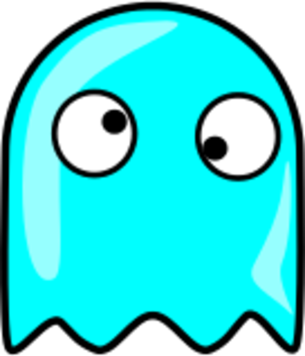 Pacman Ghost Clipart - Full Size PNG Clipart Images Download