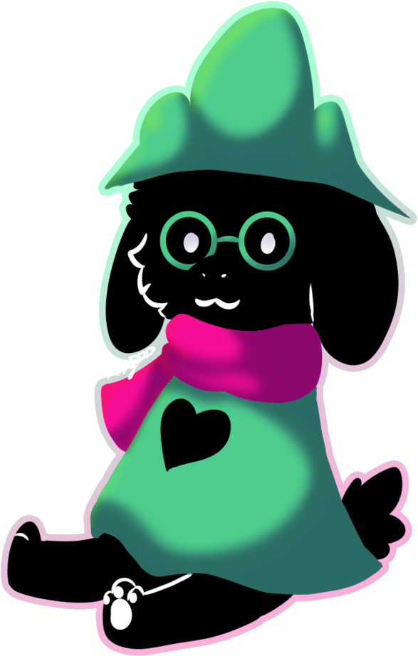 Ralsei By Leafyblu3 - Cartoon - (730x1095) Png Clipart Download